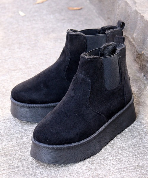 Dedes（デデス） ブーツ 厚底 ムートン ミドルブーツ (6363)(6364
