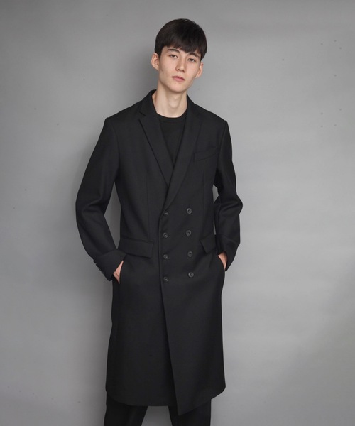ATO（アトウ） チェスターコート コート DOUBLE BREASTED CHESTERFIELD