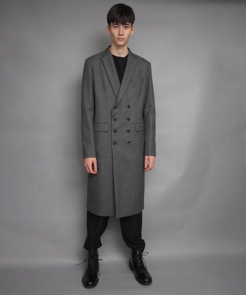 ATO(アトウ) チェスターコート コート DOUBLE BREASTED CHESTERFIELD ATO(アトウ) チェスターコート コート DOUBLE BREASTED CHESTERFIELD