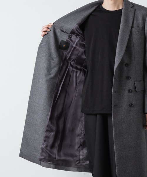 ATO チェスターコート コート DOUBLE BREASTED CHESTERFIELD COAT