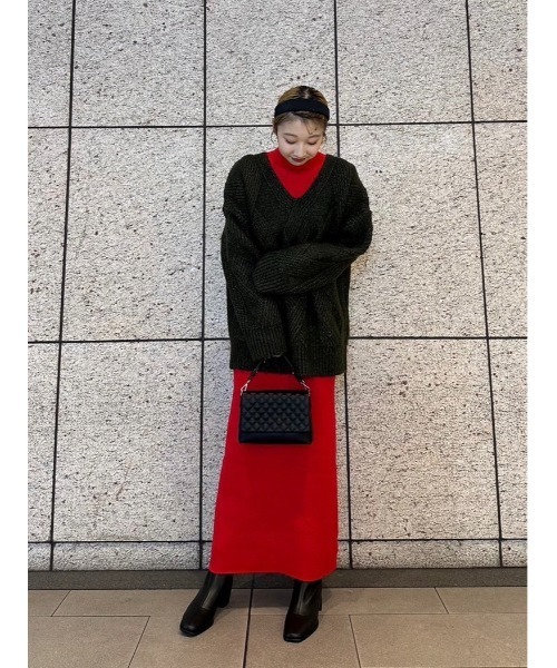 AMAIL ワンピース Back open straight dress : ZOZOTOWN Yahoo