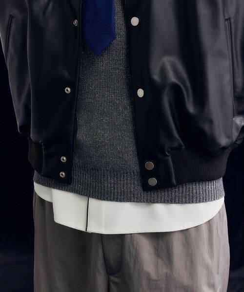 Takeo Kikuchi スタジャン tk.TAKEO KIKUCHI｜ドンキー襟スタジャン | Rakuten Fashion