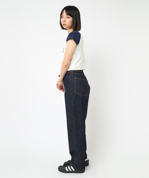 R4201 2ポケットワイドストレート　RNA RNA パンツ R4201 2ポケットワイドストレート レディース