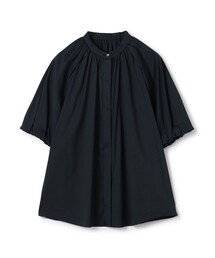 TOMORROWLAND collection ブラウス シャツ 半袖 ストレッチブロード