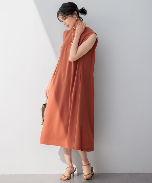 23区（ニジュウサンク） ワンピース 「洗える」ストレッチジョーゼット