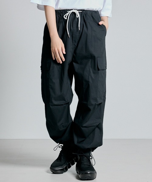 【希少】PRADA バックパッチポケット キャンバス カーゴ パンツ L.H.P カーゴパンツ 「ZOZOTOWN限定」LHP×彩雪/Parachute pants