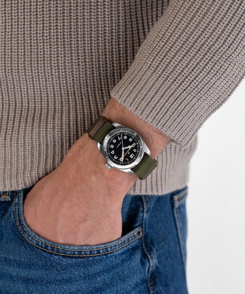 腕時計 HAMILTON 「ハミルトン」 腕時計 Khaki Field （カーキ フィールド） Expedition オート 自動巻き 41MM ブの画像