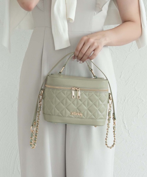 ショルダーバッグ バッグ 推し活「オシイロ」バニティバッグ レディース