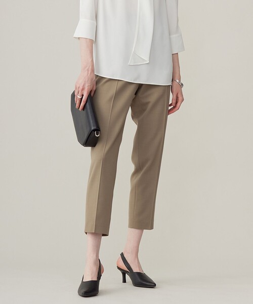 ICB（アイシービー） パンツ ウール2WAYストレッチ ドロストパンツ
