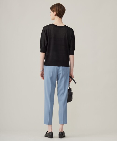 ICB（アイシービー） パンツ ウール2WAYストレッチ ドロストパンツ
