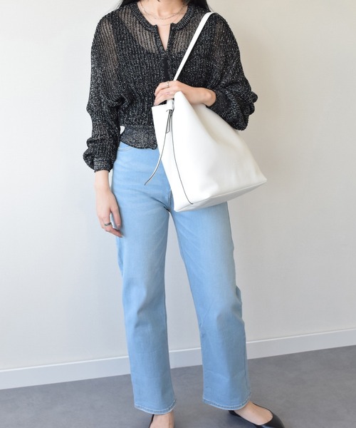 ショルダーバッグ バッグ 「RIPANI」レザーショルダーバッグ(Q46356) レディースの画像