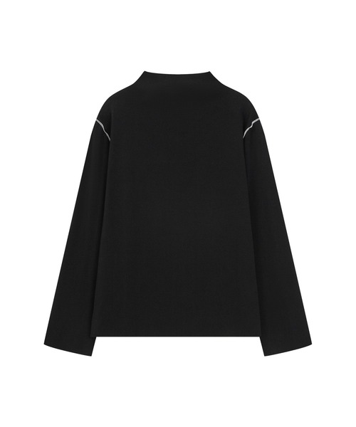 tシャツ 「ELOOPS」ステッチラインルーズトップス・カットソー レディース メンズ tシャツ 「ELOOPS」ステッチラインルーズトップス・カットソー