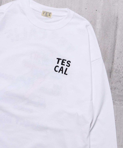 The Endless Summer tシャツ TES CALIFORNIA EMB LONG SLEEVE