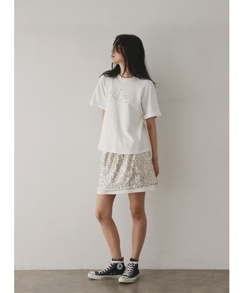 tシャツ COELランダムパールTシャツ レディース COEL tシャツ COELランダムパールTシャツ レディース : ZOZOTOWN