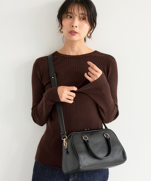 VELETTO ボストンショルダー ライトブラウン、ジャラジャラチャーム VELETTO ボストンバッグ BARNYARDSTORM / 「VELETTO ヴェレット