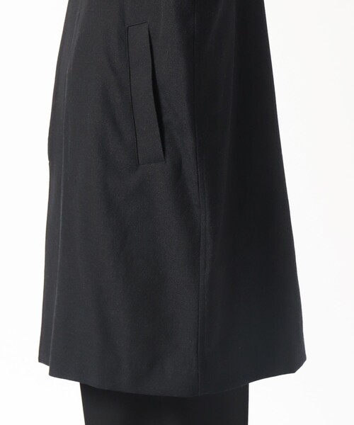 marka RAGLAN SLEEVES COATステンカラーコート黒サイズ2 marka RAGLAN SLEEVES COATステンカラーコート黒サイズ2