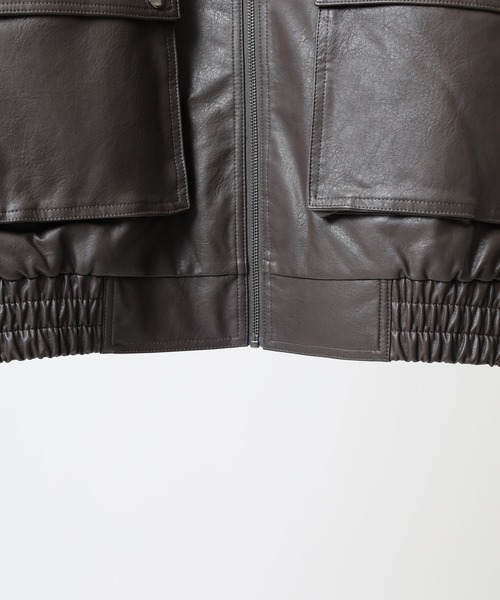 【希少】60-70s USA製 Boa collarレザージャケット　短丈 Collar Boa Short Zipper Court or2401 – 韓国メンズファッション通販