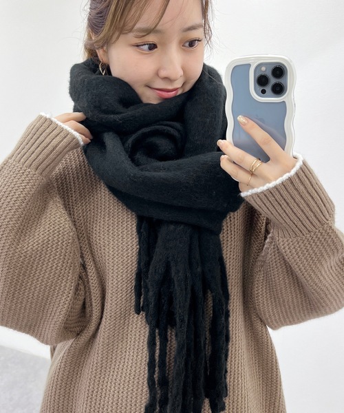 Lace Ladies（レースレディース） マフラー ストール ソリッドカラー