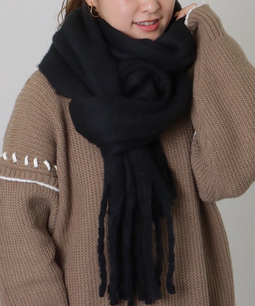 Lace Ladies（レースレディース） マフラー ストール ソリッドカラー