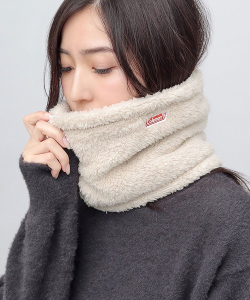 Sherpa マルチカラー ネックウォーマー ワンサイズ