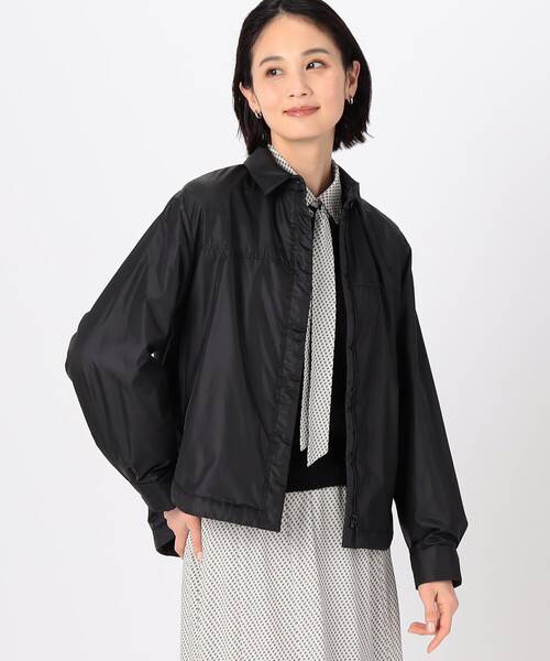 ジャケット ブルゾン タフタ ブルゾン レディース ENFOLD(エンフォルド  