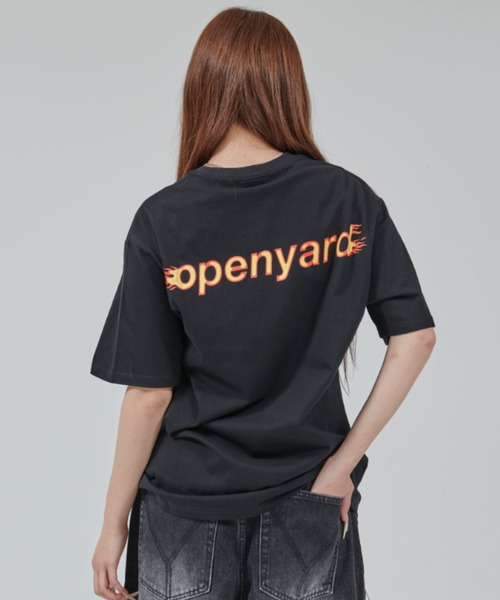 tシャツ 「OY/オーワイ」IGNITE LOGO TEE/イグナイトロゴ半袖Tシャツ レディース メンズ