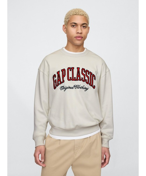 GAP メンズL セットアップ　上下　スクリプト　筆記体　スウェット　ロゴ GAP トレーナー スウェット ヴィンテージソフト クラシック GAP