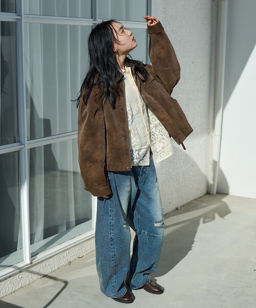 FREAK'S STORE（フリークスストア） ブルゾン アウター フェード加工