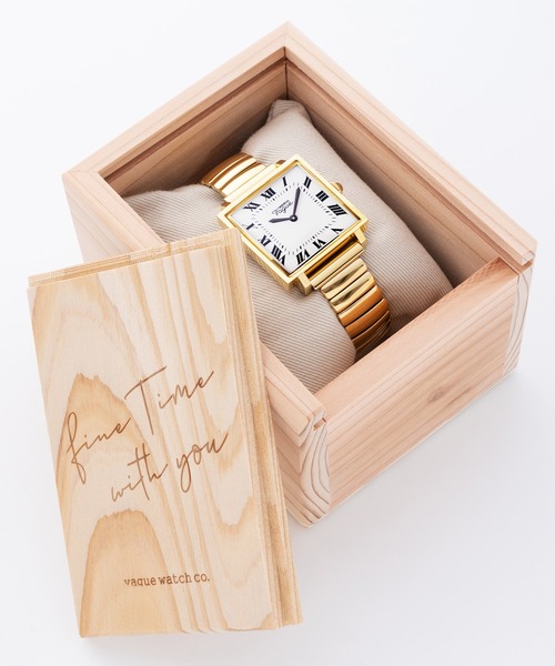 VAGUE WATCH Co. 腕時計 「VAGUE WATCH/ヴァーグウォッチ」CARRE