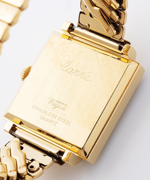 Vague Watch Co ヴォーグウォッチ Carre カレ ホワイト文字盤 VAGUE WATCH Co. 腕時計 「VAGUE WATCH/ヴァーグウォッチ」CARRE