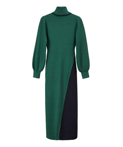 「emiriawiz」 ニットワンピース MEDIUM グリーン レディース_画像5