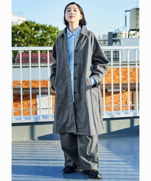 THREE FIFTY STANDARD ステンカラーコート コート THREE