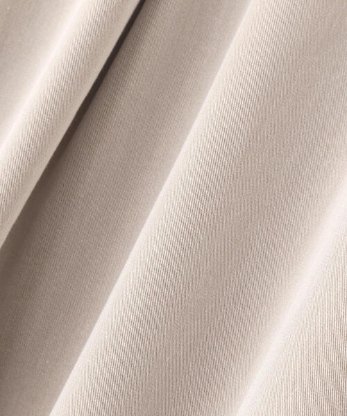 ワンピース 襟付フロントジップワンピース