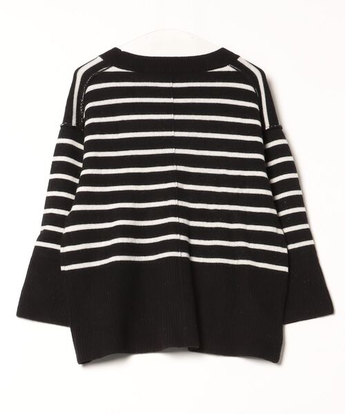 「UNITED ARROWS」 Vネックニット FREE ブラック レディース_画像2