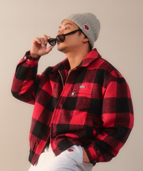 Re:room（リルーム） ブルゾン アウター バッファローチェックボア
