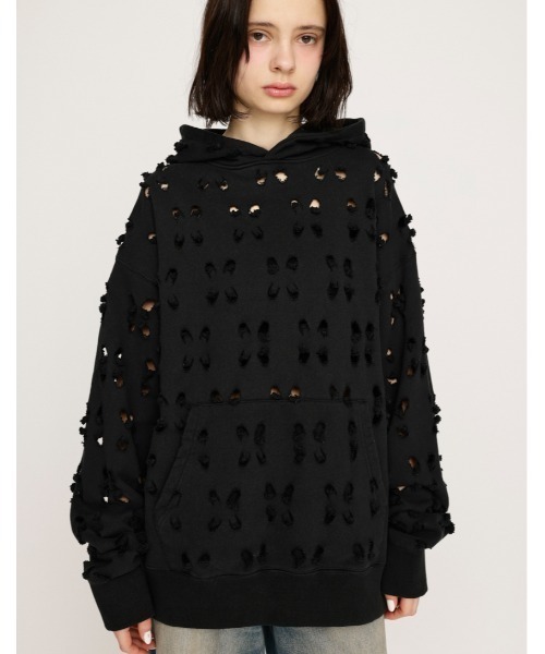 トレーナー スウェット NOTCH SW HOODIE ノッチ スウェット フーディ トレーナー パーカー レディース