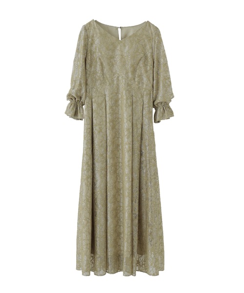 ドレス ヴィンテージレースフレアドレス 結婚式 二次会 成人式 同窓会