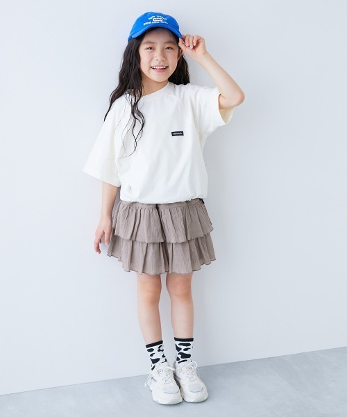 devirock（デビロック） スカート さらっと楊柳 ティアードミニ