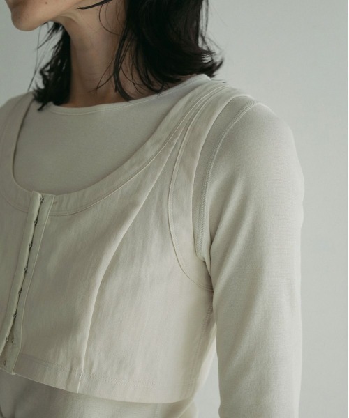 anuke Twill Hook Bustier レディース : ZOZOTOWN Yahoo!店