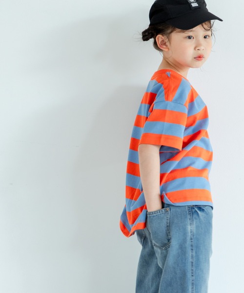 キッズボーダー LOWRYS FARM tシャツ フトボーダーBIGT 319681 キッズ 子供
