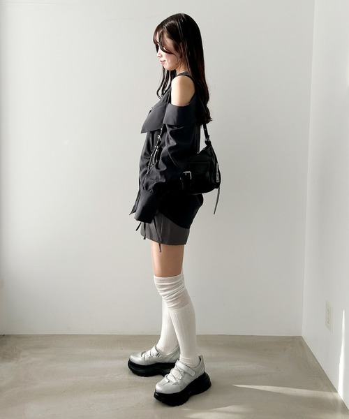 Heather ショルダーカットブラウス ドット Heather｜ショルダーカットブラウス | Rakuten Fashion(楽天