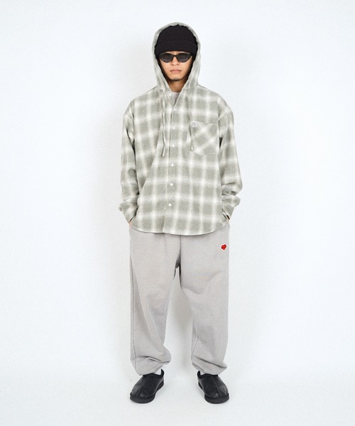 Re;room様 確認用 Re:room（リルーム） シャツ チェックフーディーシャツ メンズ