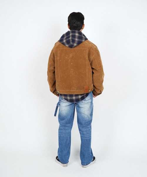 Re;room様 確認用 Re:room（リルーム） シャツ チェックフーディーシャツ メンズ