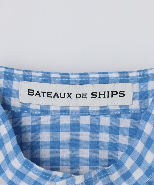 SHIPS（シップス） シャツ BATEAUX DE SHIPS: ダブルポケット ギンガム