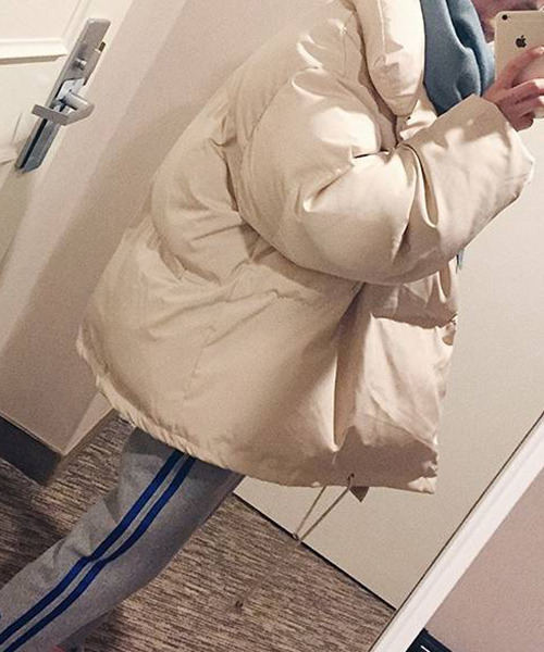 「c.u.l」 ブルゾン FREE アイボリー レディース_画像3