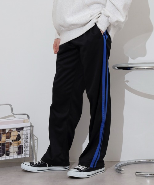 Ace パンツ ジャージラインパンツ メンズ レディース : ZOZOTOWN Yahoo