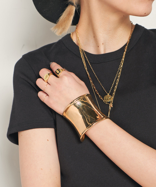 AP STUDIO ブレスレット *「MISHO/ミショー」Hera Cuff(gold 