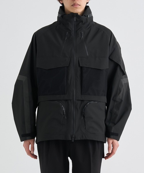 ホワイトマウンテニアリング　GORE-TEX マウンテンパーカー 黒 WHITE MOUNTAINEERING マウンテンパーカー ウインドブレーカー