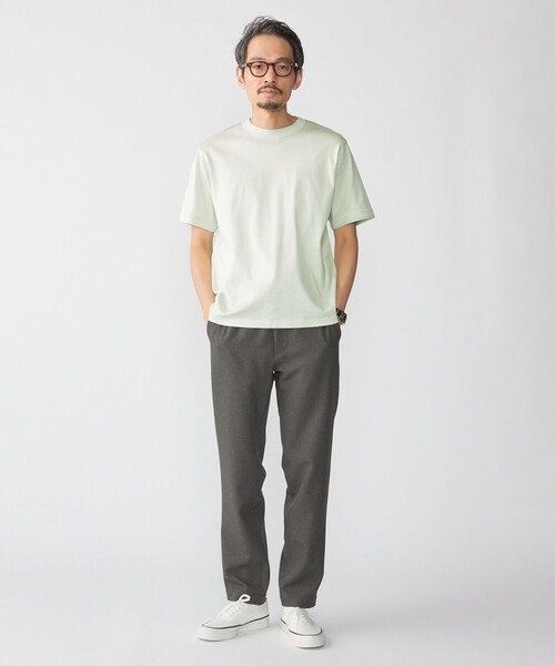 SHIPS tシャツ SHIPS: リンキング フライス Tシャツ メンズ