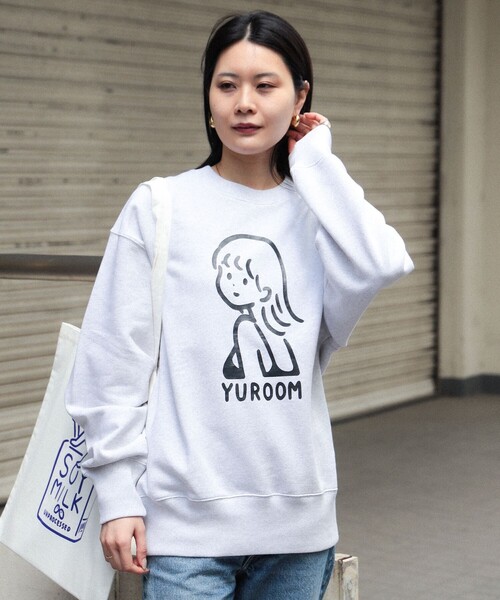 トレーナー スウェット 白根ゆたんぽ / YUROOM CREW SWEAT SHIRT レディース メンズ 白根ゆたんぽ（ファッション）のおすすめ人気商品一覧 通販